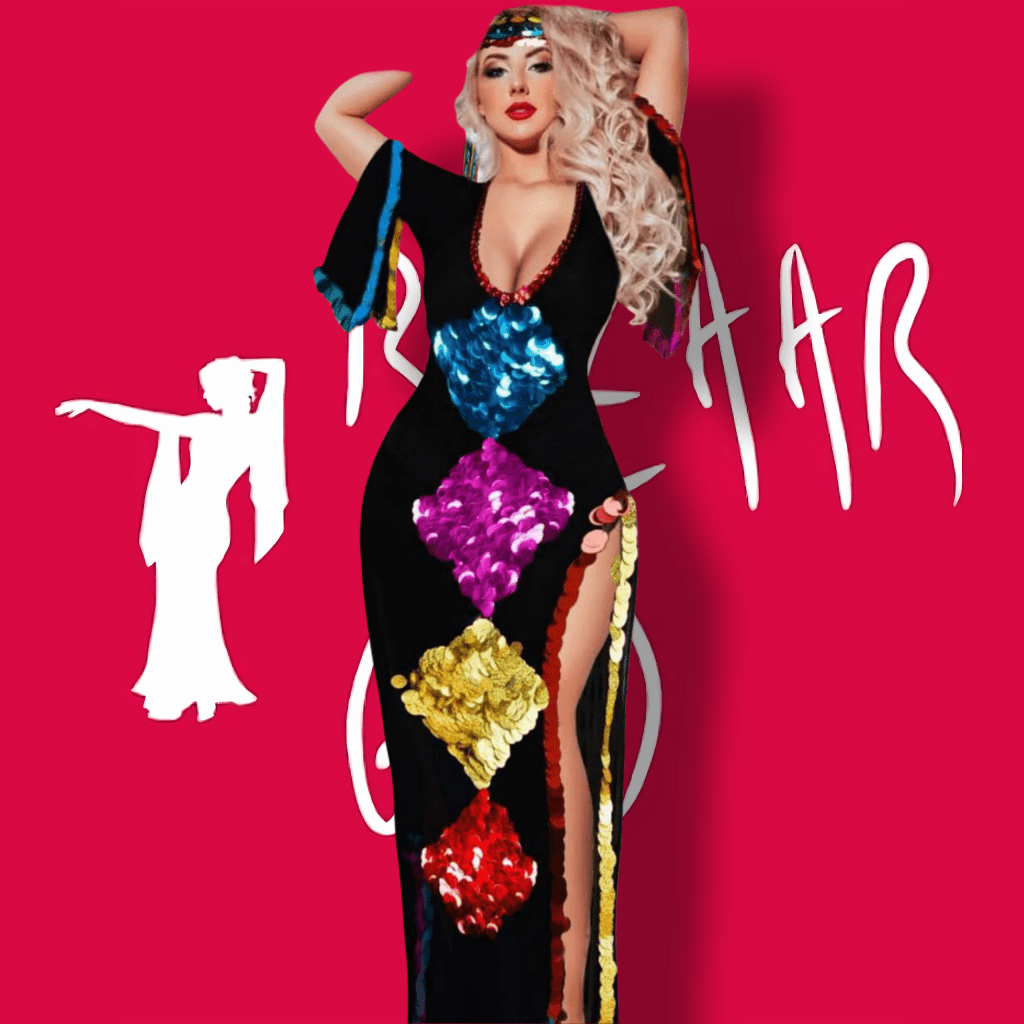 جلابية رقص شرقي - Bazaar Gad