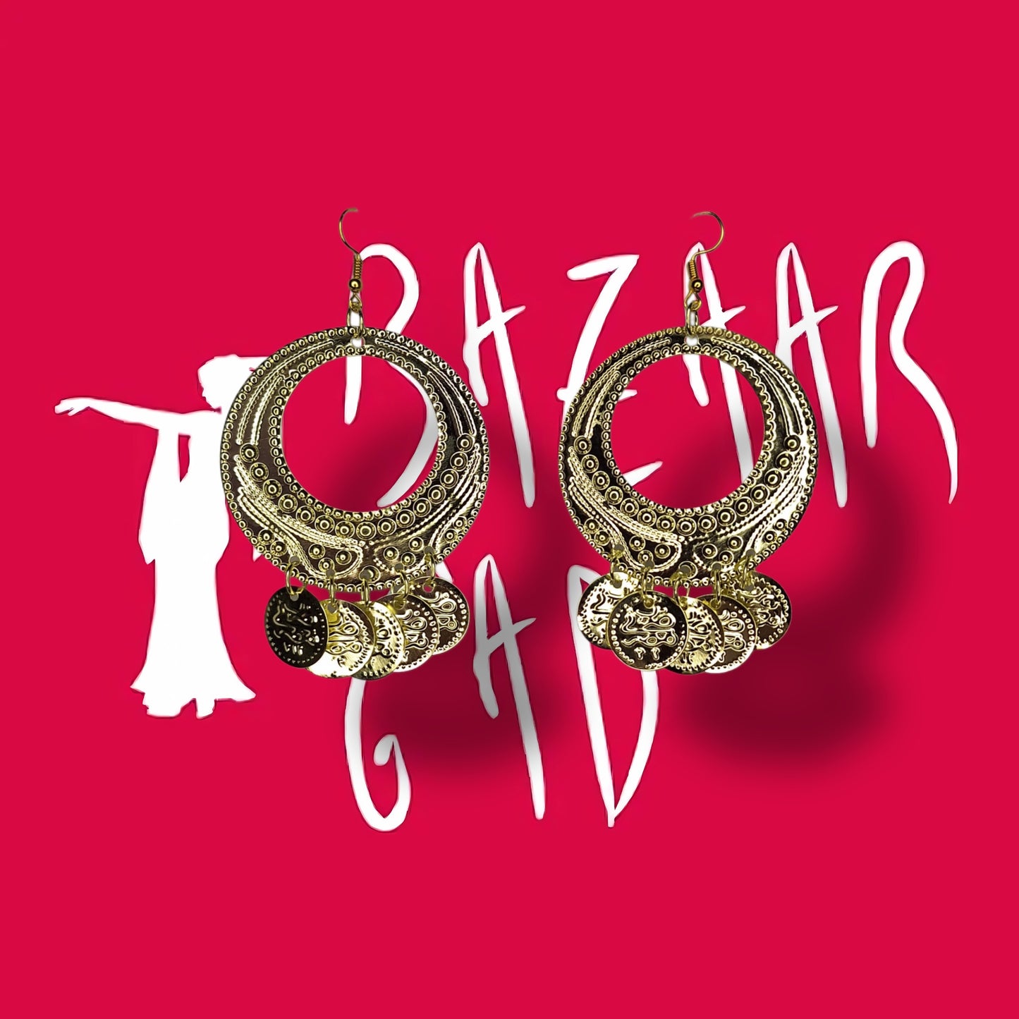 Belly dance earrings