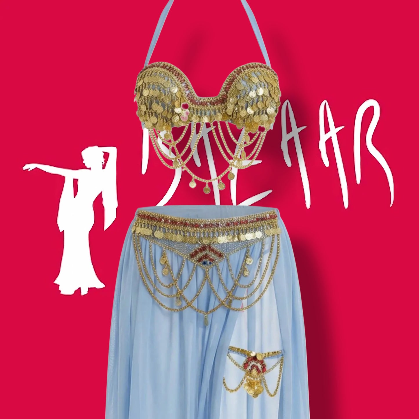 Belly dance suit