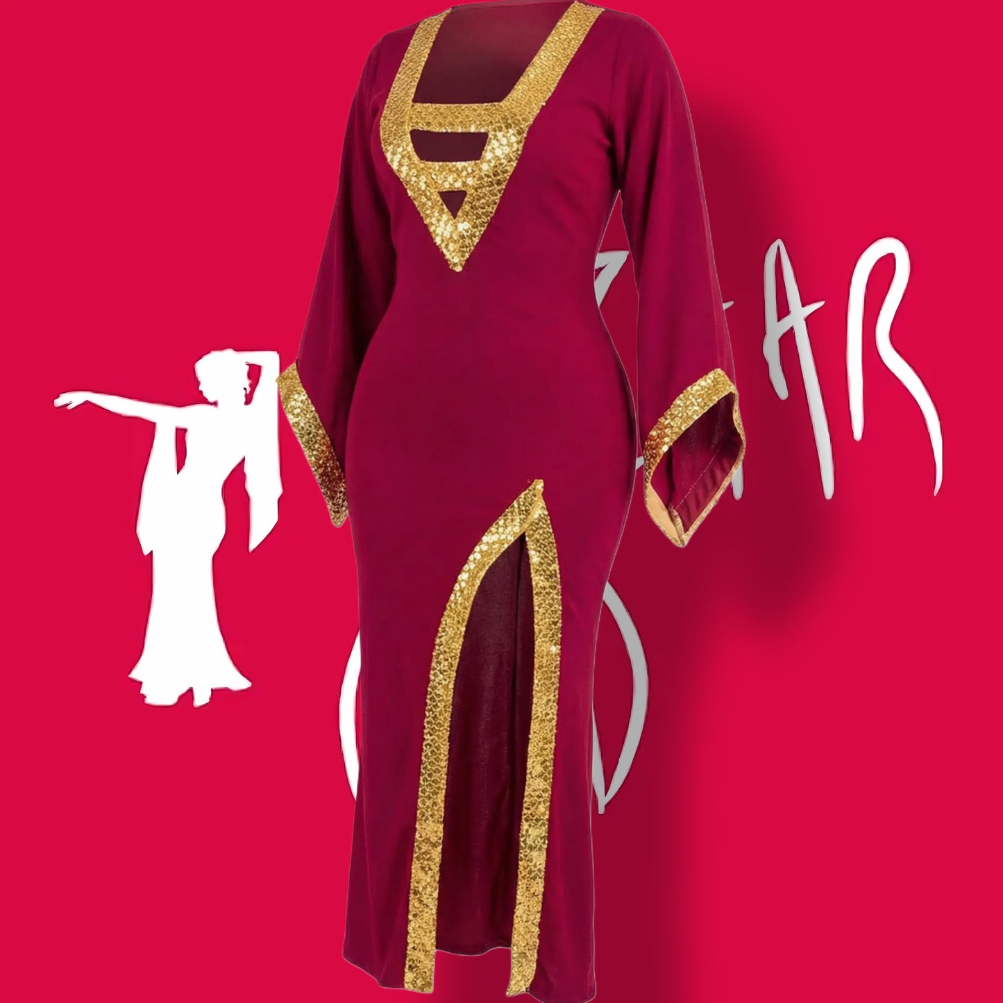 Belly dance galabeya