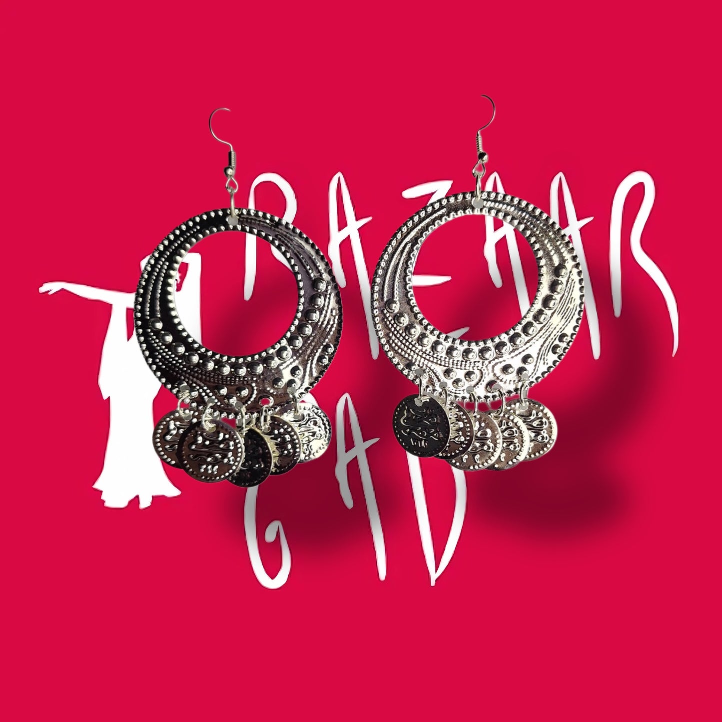 Belly dance earrings