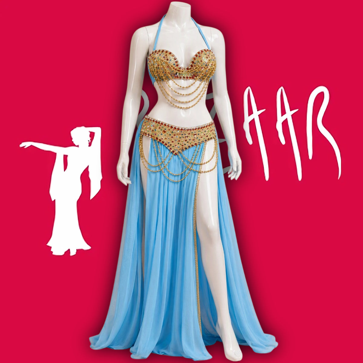 Belly dance suit