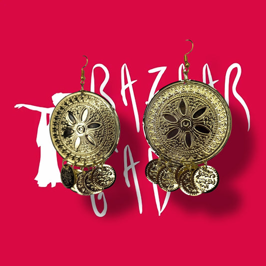 Belly dance earrings