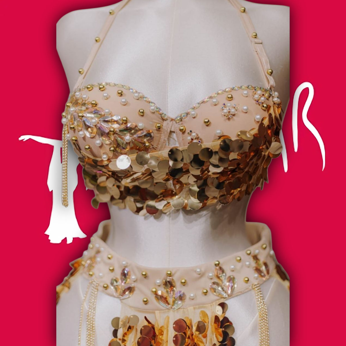 Belly dance suit